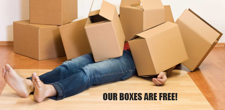 OUR BOXES ARE FREE